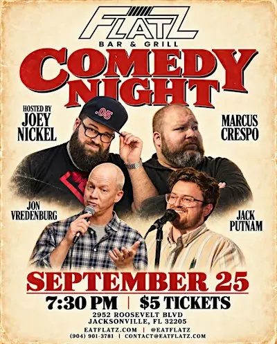 Comedy Night At Flatz w/ Marcus Crespo