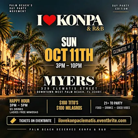 I love Konpa and R&B Clematis