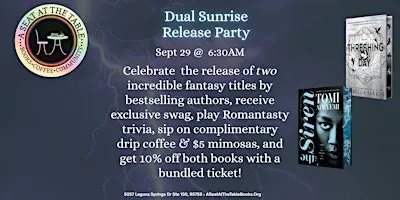 Dual Sunrise Release Party