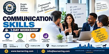 Communication Skills 1-Day Workshop | Lexington, KY