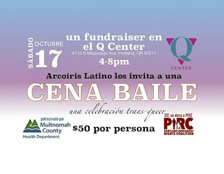 Arcoíris Latino's Cena Baile: una celebración trans-queer