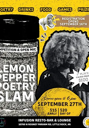 Lemon Pepper Poetry Slam (September 27)
