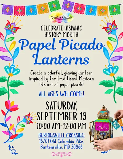 Hispanic Heritage Month: Papel Picado Lantern Workshop