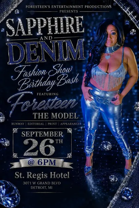 Foresteen's Entertainment Productions Sapphire and Denim Fashion Show Bash
