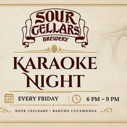 Karaoke Night at Sour Cellars | Every  Friday