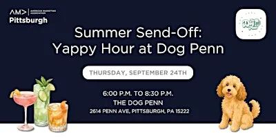 Summer Send-Off: Yappy Hour at Dog Penn