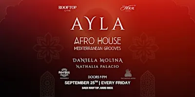 AYLA at DAER Rooftop | AFRO HOUSE| September 25th