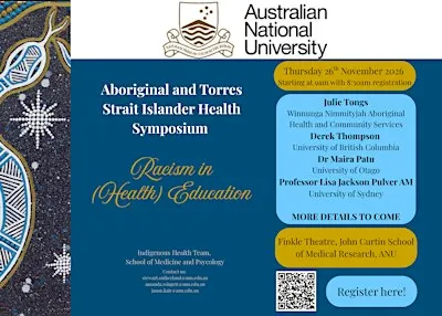 Racism In Health Education First Nations Health ANU