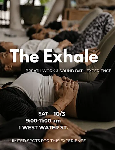 The Exhale: Breathwork + Sound Bath