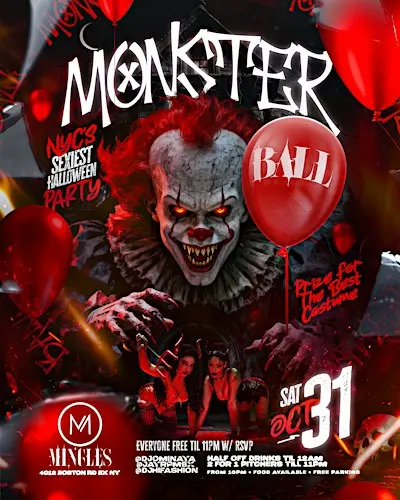 MONSTER BALL Halloween Costume Party
