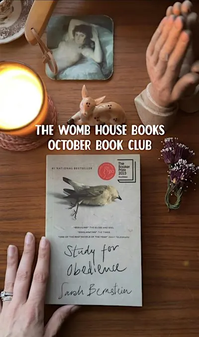 WHB October Book Club: Study for Obedience by Sarah Bernstein