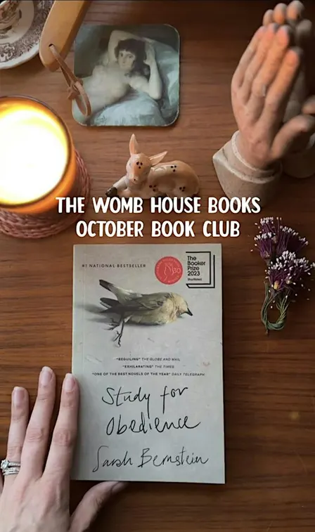 WHB October Book Club: Study for Obedience by Sarah Bernstein