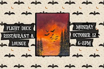 Paint & Sip at Flight Deck Restaurant & Lounge in Salem