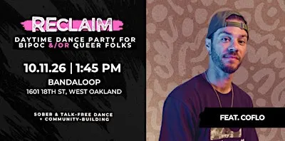 RECLAIM Dance! Oct 11