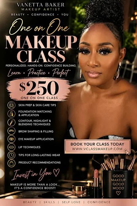 1️⃣on1️⃣ Makeup Class