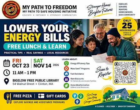 LOWER YOUR ENERGY BILLS FREE ENERGY SAVINGS LUNCH & LEARN