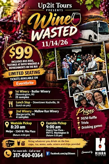 Wine Wasted - Wine Tour November 14