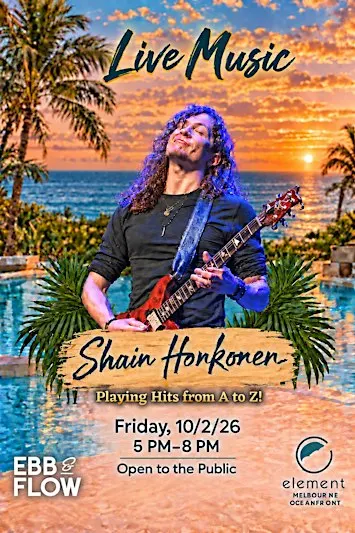 SHAIN HONKONEN LIVE AT EBB & FLOW!