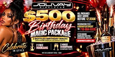 Celebrate your birthday with us!!! Big Party in Queens