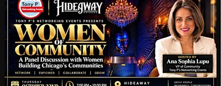 "Women of Community" Networking Event & Panel Discussion: October 22nd