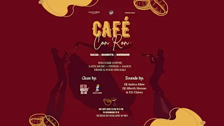 Cafe con Ron - The Salsa Coffee Party