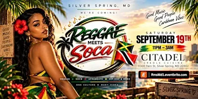 REGGAE Meets Soca in Silver Spring, MD