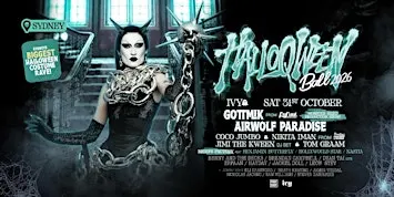 POOF DOOF Halloqween Ball - SYDNEY