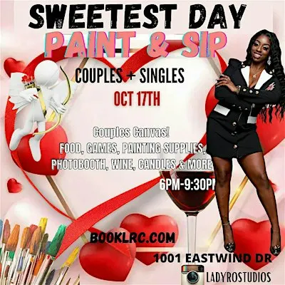 SWEETEST DAY PAINT & SIP +KARAOKE