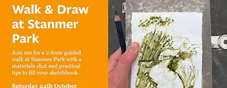 Walk and Draw: Stanmer Park Brighton