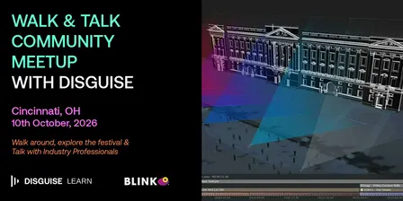 Walk & Talk Community Meetup, With Disguise