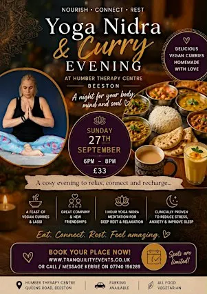 Yoga Nidra and Curry Evening Beeston