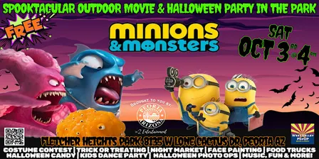 FREE Peoria Spooktacular Halloween Party in the Park