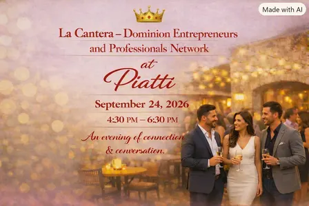 LA CANTERA-DOMINION ENTREPRENEURS & PROFESSIONALS NETWORK MIXER @ PIATTI