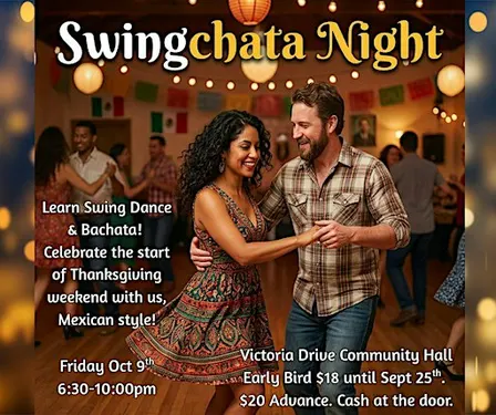 Swing and Bachata came together.. tada, it's Swingchata!