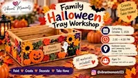 Family Halloween Tray Workshop