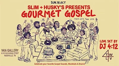 Slim + Husky's Presents "Gourmet Gospel" Featuring DJ 4:12