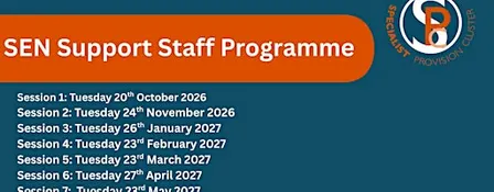 SEN Support Staff Programme - 7 Session Programme