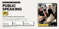 Public Speaking Course I DIFC I 2500 AED I Sept 19th-Oct 10th