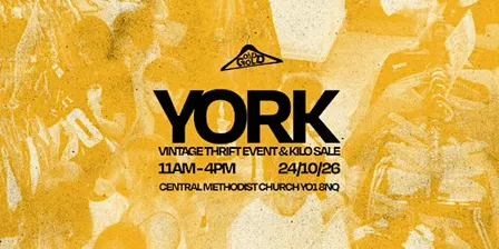 24th October - York's BEST Vintage Thrift Event & Kilo Sale
