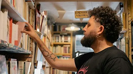 Munir Hachemi in conversation with Matthew Geden, Book’d @ Prim’s