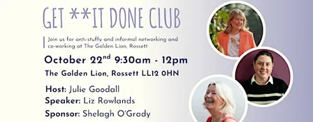 GET **IT DONE CLUB Rossett October