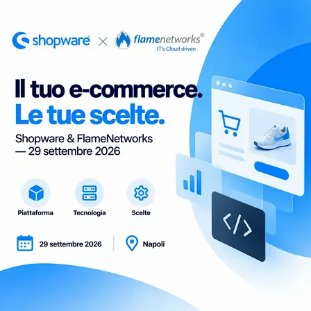 Il tuo e-commerce. Le tue scelte.