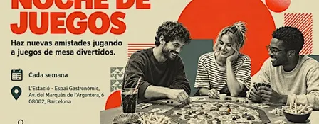 Noche de juegos - Haz nuevas amistades jugando a juegos de mesa
