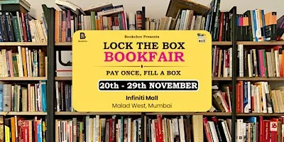 LockTheBox Book Fair Mumbai 2026 | Fill A Box With Books