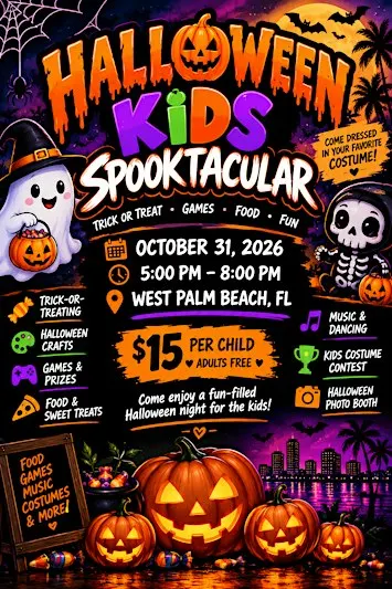 Kids Halloween Costume Party