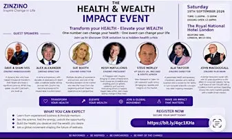 London Regional - The Health & Wealth Impact Event