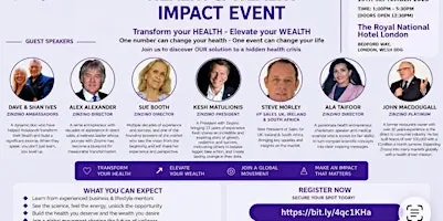 London Regional - The Health & Wealth Impact Event