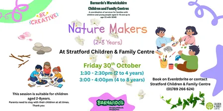 Nature Makers (4-8 years) at Stratford CFC