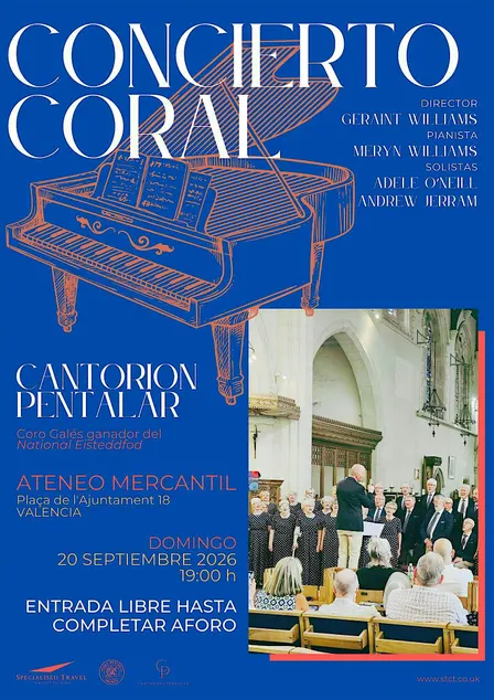Concierto Coral Gratuito | CANTORION PENTALAR | Valencia
