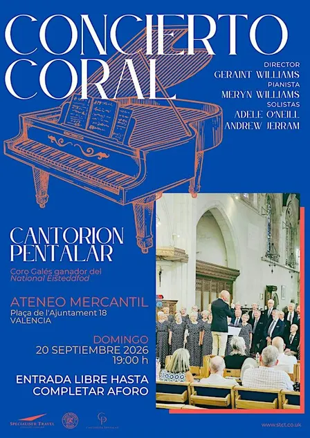 Concierto Coral Gratuito | CANTORION PENTALAR | Valencia
